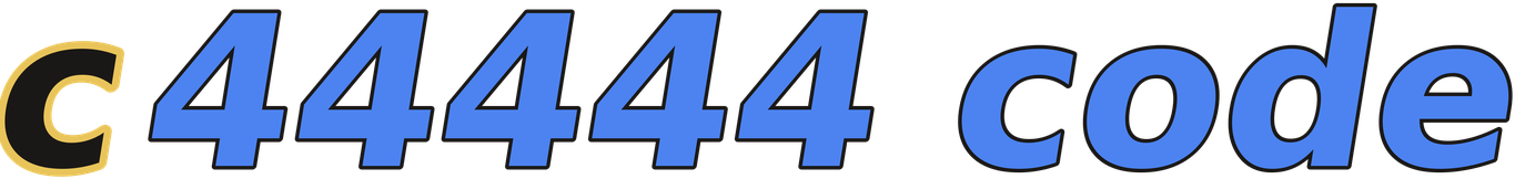 c44444 code logo